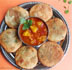 Kachori and potato curry